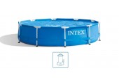 INTEX METAL FRAME Bazén 305 × 76 cm s filtráciou 12V 28202GN