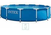 INTEX METAL FRAME Bazén 366 x 76 cm s filtráciou 12 V 28212GN