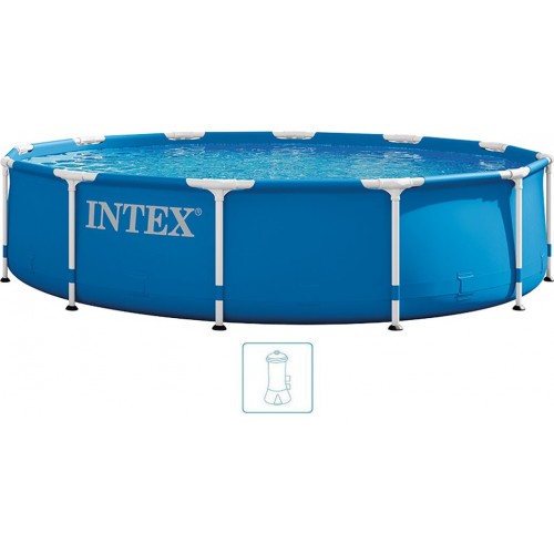 INTEX METAL FRAME Bazén 366 x 76 cm s filtráciou 12 V 28212GN INTEX METAL FRAME Bazén 366 x 76 cm s filtráciou 12 V 28212GN