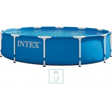 INTEX METAL FRAME Bazén 366 x 76 cm s filtráciou 220–240 V 28212NP