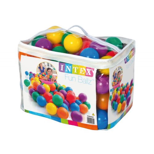 INTEX Fun Ballz Loptičky do bazéna 8 cm, 100 ks 49600 INTEX Fun Ballz Loptičky do bazéna 8 cm, 100 ks 49600