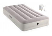 INTEX PRESTIGE MID-RISE TWIN Nafukovacia posteľ s USB pumpou 99 × 191 × 30 cm 64177