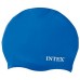 INTEX Silikónová plavecká čiapka, modrá, vek 8+ 55991