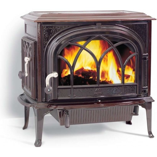 Jotul F 500 CB krbové kachle hnedá majolika 351110 Jotul F 500 CB krbové kachle hnedá majolika 351110