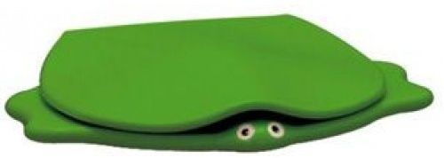 KERAMAG detské sedátko KIND zelené (RAL 6018) s automatickým sklápaním 573366000