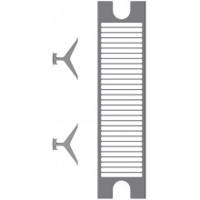 Kermi Horný kryt pre Typ 22, stavebná délka 500 mm ZA01530003