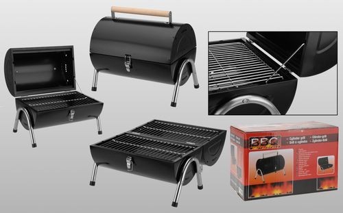 ProGarden Gril zatváracie valcový, čierny KO-C80210250 ProGarden Gril zatváracie valcový, čierny KO-C80210250