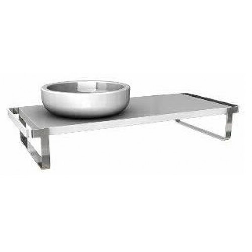 KOLO Ovum by Antonio Citterio umývadlová doska 119 cm, ľavá, biela lesklá 89236