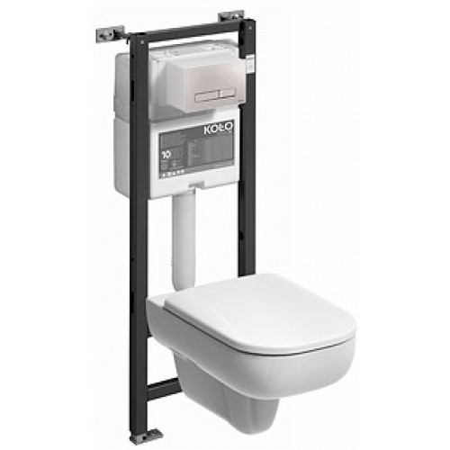 KOLO Traffic závesný set: inštalačný modul Technic GT a závesné WC Traffic,Reflex 99341900