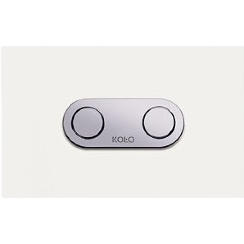 KOLO Chameleon ovládacie tlačidlo pre inštalačný modul, biele sklo 94153-001