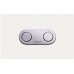 KOLO Chameleon ovládacie tlačidlo pre inštalačný modul, biele sklo 94153-001