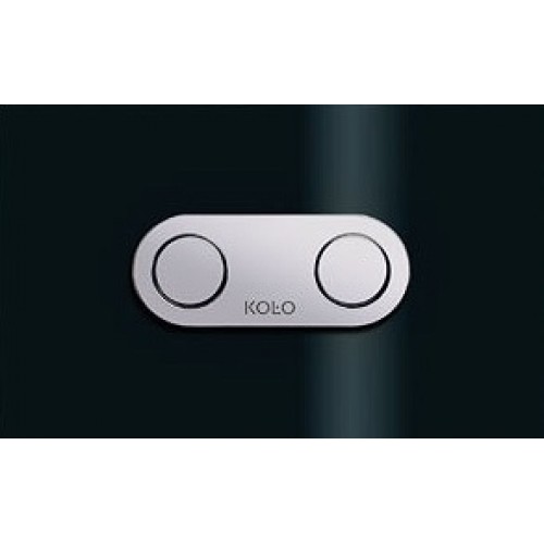 KOLO Chameleon ovládacie tlačidlo pre inštalačný modul, čierne sklo 94153-002