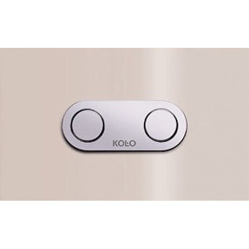 KOLO Chameleon ovládacie tlačidlo pre inštalačný modul, sklo Taupe 94153-003