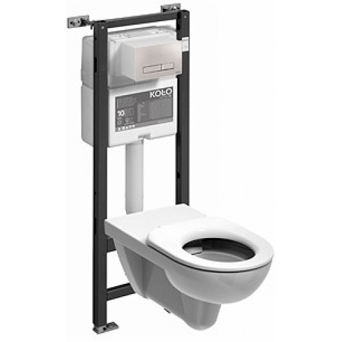 KOLO Nova Pre Bez Bariér závesný set: inštalačný modul Technic GT a závesný klozet 99362