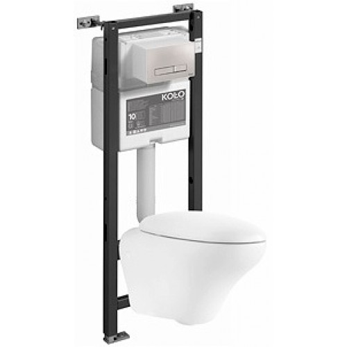 KOLO Ovum závesný set: inštalačný modul Technic GT a závesný klozet Ovum, Reflex 99347900