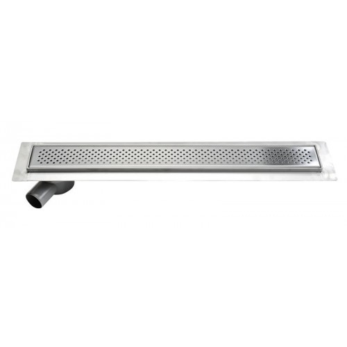 AQUALINE KROKUS nerezový sprchový kanálik s roštom, 960x140 mm, 2705-10