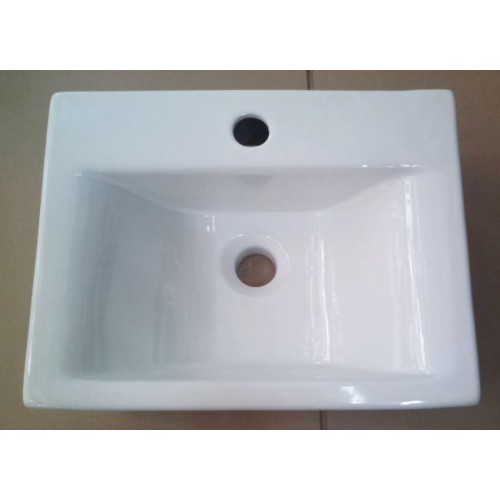 AQUALINE Umývadlo na dosku 31x40cm, L1418 AQUALINE Umývadlo na dosku 31x40cm, L1418