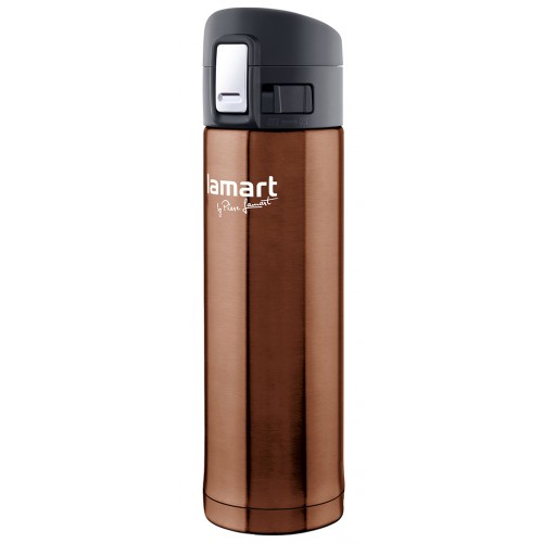 LAMART LT4064 Termoska 0,42 L hnedé. branche 42003994 LAMART LT4064 Termoska 0,42 L hnedé. branche 42003994