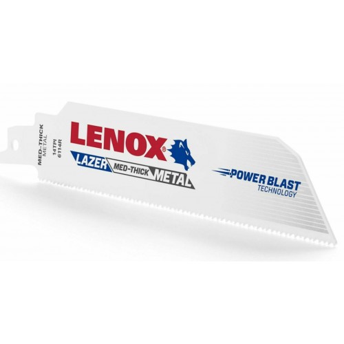 LENOX LAZER 201726114R pílový list na rezanie tvrdých kovov 6114R 150 mm 14TPI 5ks