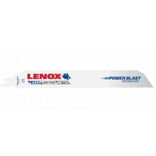 LENOX LAZER 201809118R pílový list na rezanie tvrdých kovov 9118R 225 mm 18TPI 5ks