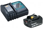 Makita sada Li-ion LXT 18V 1x DC18RC + 1x BL1830B 1914J5-6