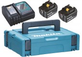 Makita 197624-2 Súprava Li-ion LXT 18V 2ksBL1850B+1ks nabíjačka DC18RC+Makpac