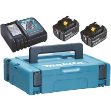 Makita 197624-2 Súprava Li-ion LXT 18V 2ksBL1850B+1ks nabíjačka DC18RC+Makpac