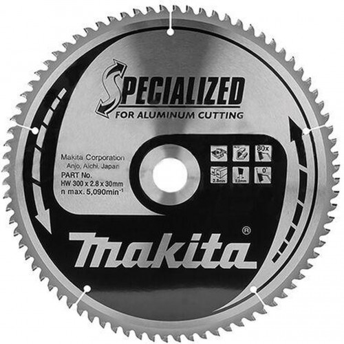 Makita B-33392 Pílový kotúč SPECIALIZED na hliník 300 × 2,8 × 30 mm, 80 zubov old B-09721 Makita B-33392 Pílový kotúč SPECIALIZED na hliník 300 × 2,8 × 30 mm, 80 zubov old B-09721