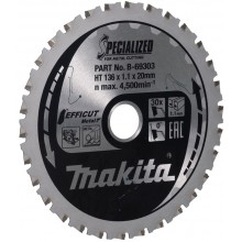 Makita B-69303 TCT Pílový kotúč Efficut, kov 136mm 30T= old B-60303
