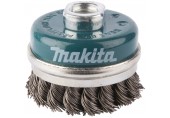 Makita D-24131 Miskovitá kefa z oceľového drôtu - spletený 75mm