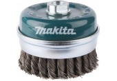 Makita D-29290 Kartáč z oceľového drôtu - spletaný drôt 100mm