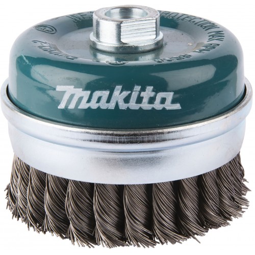 Makita D-29290 Kartáč z oceľového drôtu - spletaný drôt 100mm