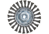 Makita D-45761 Kotúčová kefa z oceľového splietaného drôtu 150 mm