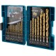 Makita D-67527 Súprava vrtákov HSS-TiN 19ks