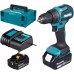 Makita DDF490SFJ Akumulátorový vŕtací skrutkovač Li-ion LXT 18V (2x 3,0Ah) Makpac