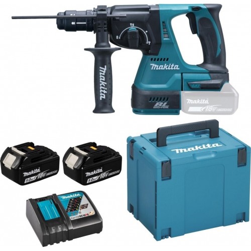 Makita DHR243RTJ Akumulátorové kombinované kladivo SDS-PLUS LXT 18V/2x 5,0Ah, Makpac Makita DHR243RTJ Akumulátorové kombinované kladivo SDS-PLUS LXT 18V/2x 5,0Ah, Makpac