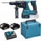 Makita DHR243RTJ Akumulátorové kombinované kladivo SDS-Plus LXT (18V/2x5,0Ah) Makpac