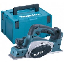 MAKITA DKP180ZJ Aku hoblík 82 mm LXT (18V), bez akumulátora a nabíjačky, v kufri MAKPAC