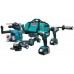 Makita DLX4155TX1 Kombo súprava DGA504 + DDF486 + DTD153 + DHR243 + (18V/2x5,0Ah) Taška