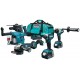 Makita DLX4155TX1 Kombo súprava DGA504 + DDF486 + DTD153 + DHR243 + (18V/2x5,0Ah) Taška