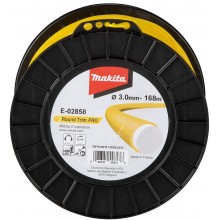 Makita E-02858 Nylonová struna Pro 3,0 mm, 168 m, žltá, guľatá