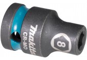Makita E-16047 kľúč nástrčný 1/2", štvorhran, IMPACT BLACK, 8mm