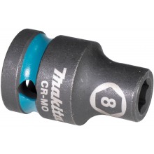 Makita E-16047 kľúč nástrčný 1/2", štvorhran, IMPACT BLACK, 8mm