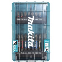 Makita E-26820 Súprava bitov 1/4" Impact Premier, 27 ks v plastovej krabičke