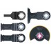 Makita E-29854 Súprava nástrojov pre Multitool Starlock, 5 ks v plastovej krabičke
