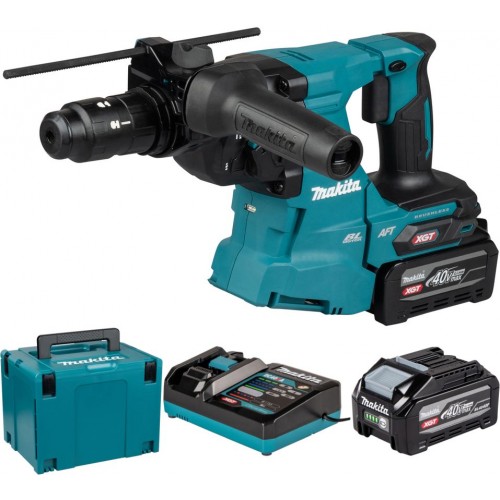 Makita HR012GU201 Aku kombi kladivo SDS-Plus AWS XGT (2×4,0 Ah/40V), Makpac Makita HR012GU201 Aku kombi kladivo SDS-Plus AWS XGT (2×4,0 Ah/40V), Makpac