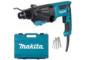 Makita HR2670X3 Kombinované kladivo s príslušenstvom (800W/3,0J)+kufor