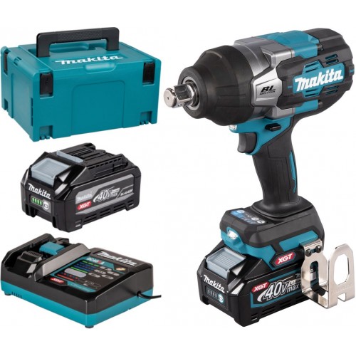 Makita TW001GU201 Akumulátorový rázový uťahovač 3/4" Li-ion XGT 40V/4,0 Ah, Makpac