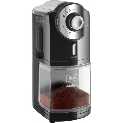 Melitta Molino Mlynček na kávu, čierná Melitta Molino Mlynček na kávu, čierná