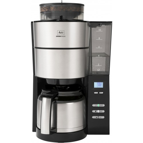 Melitta AromaFresh Therm s mlynčekom, nerezová oceľ Melitta AromaFresh Therm s mlynčekom, nerezová oceľ